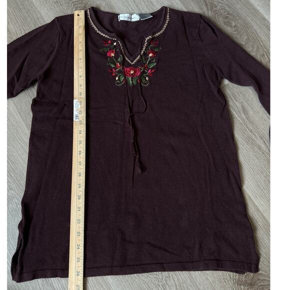 Vintage 90s Victoria Jones Cardigan size small - Picture 3 of 7